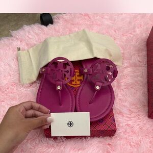 Tory Burch Pink Sandals